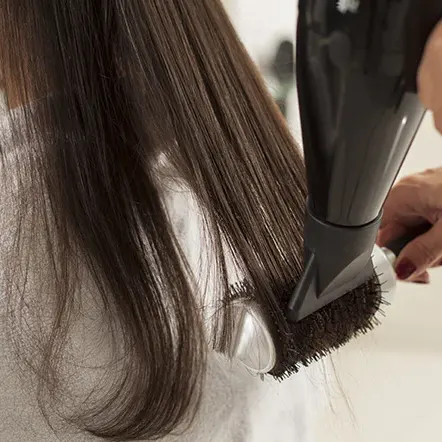 hair straightening service